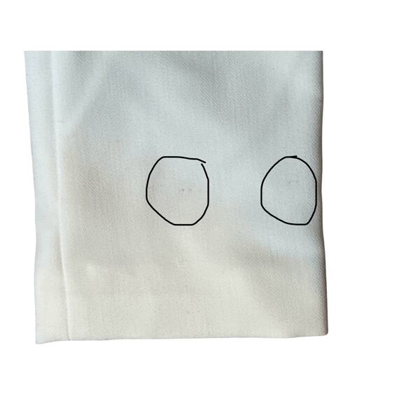 Banana Republic Tailored White Blazer Bi-Stretch Jacket 8 Vanilla Girl Preppy - Picture 8 of 10